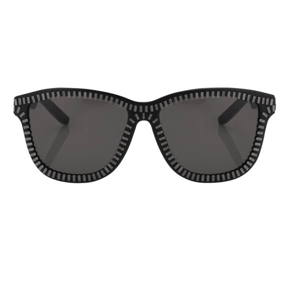 Alexander Wang x Linda Farrow Zipper-Trimmed Wayfarer Sunglasses - Picture 3 of 16